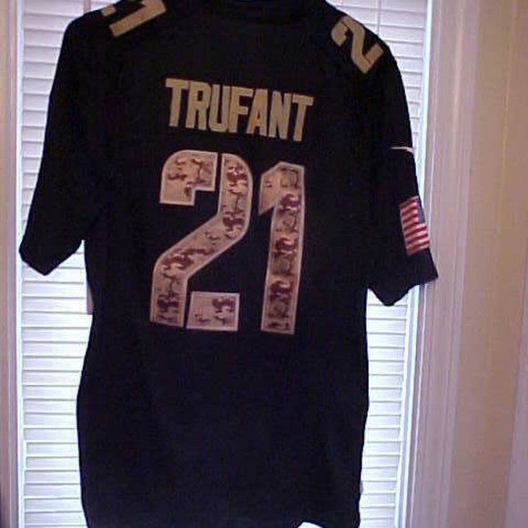 Desmond Trufant SALUTE TO SERVICE Atlanta Falcons NIKE Sz Adult M NFL Players - Picture 5 of 10